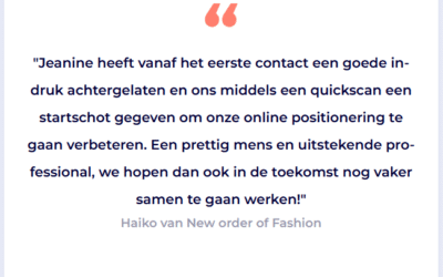 Van missie naar positionering